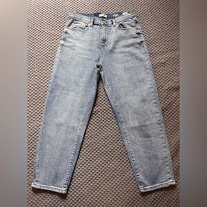 Kensie Jeans “The Jessica” High Rise Cropped Barrel Jeans size 6/28